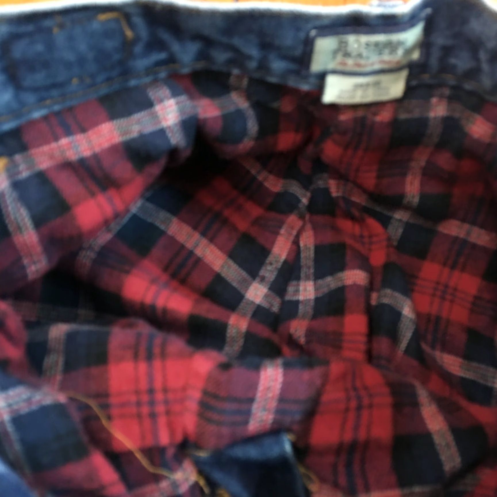 Vintage Boston Traders Mens Jeans Cargo Pocket Denim Lined Bootcut Regular Work Pants 34x30 Blue Pattern Solid 90s Theme Work Size US 34 / EU 50 - 7 Thumbnail