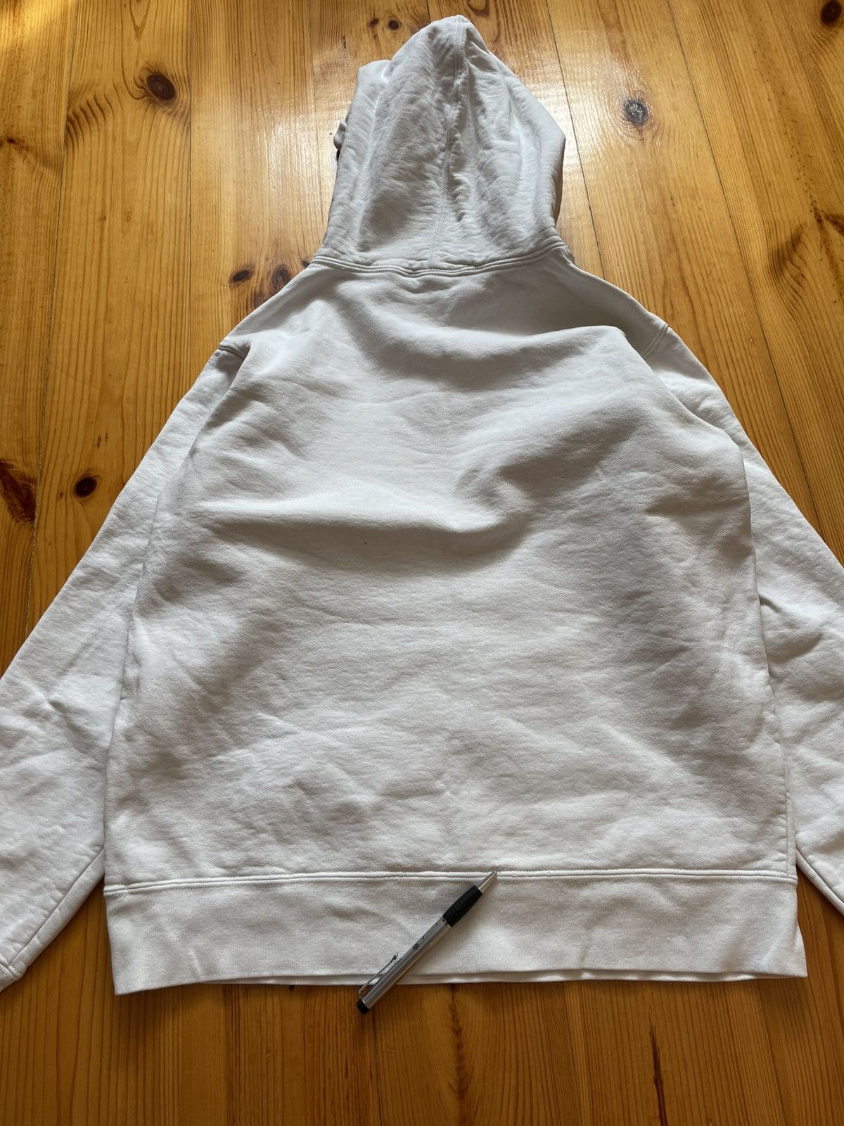 Supreme Supreme ‘The Land Of Fuck’ Logo White Hoodie Size US M / EU 48-50 / 2 - 17 Thumbnail