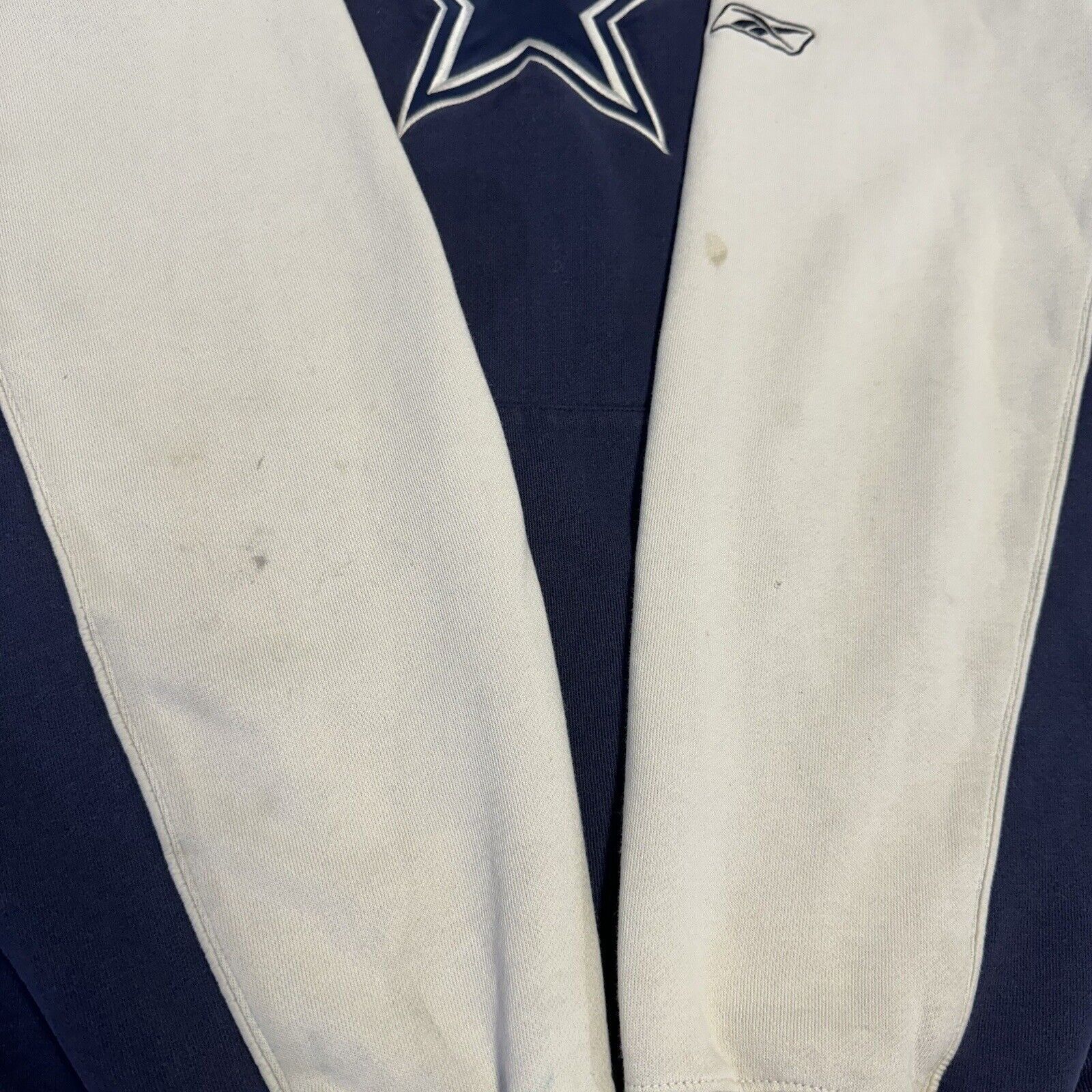 NFL Vintage Dallas Cowboys Hoodie Sweatshirt Mens XL 25.5x28 Size US XL / EU 56 / 4 - 6 Thumbnail
