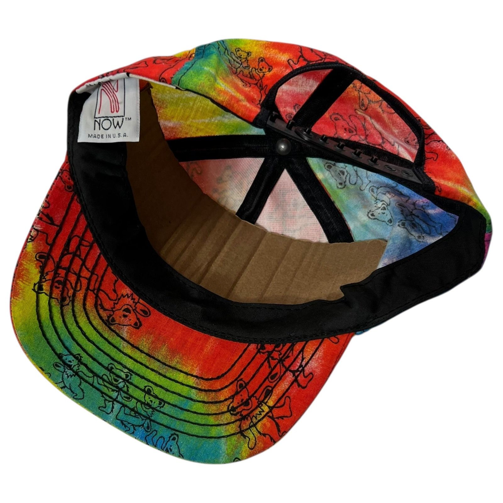 Band Tees × Grateful Dead × Vintage Vintage 90s Grateful Dead Bears AOP tie dye SnapBack Size ONE SIZE - 6 Thumbnail