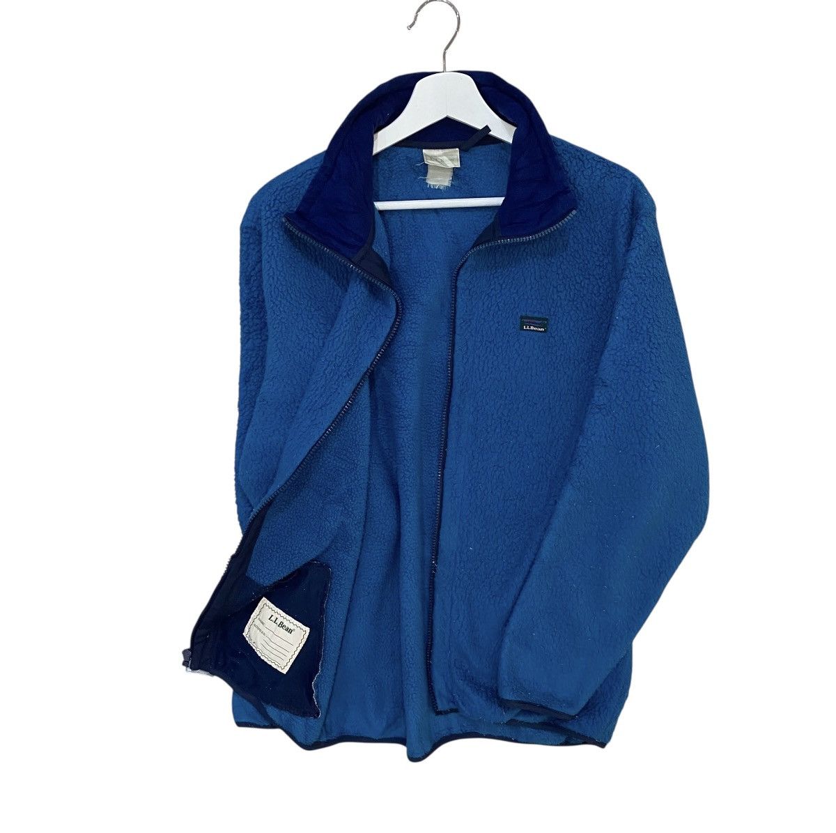 L.L. Bean 🌟VINTAGE LL BEAN DEEP PILED FLEECE JACKET Size US M / EU 48-50 / 2 - 3 Thumbnail