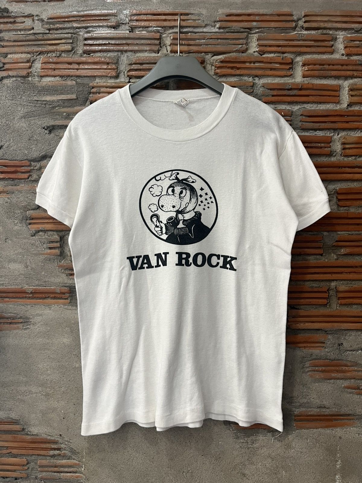 Arts & Science Vintage VAN ROCK Underground Comix 70’s-80’s parody ringer T Size US M / EU 48-50 / 2 - 2 Thumbnail