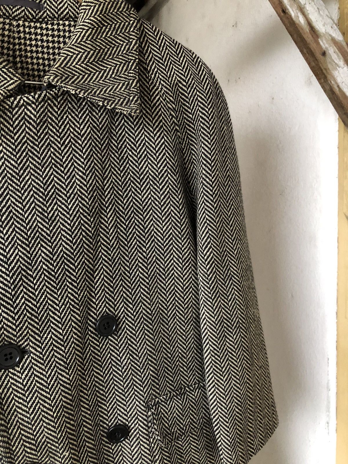 Lanvin Vintage Lanvin Paris Wool Twilled Double Breasted Jacket Size M / US 6-8 / IT 42-44 - 8 Thumbnail