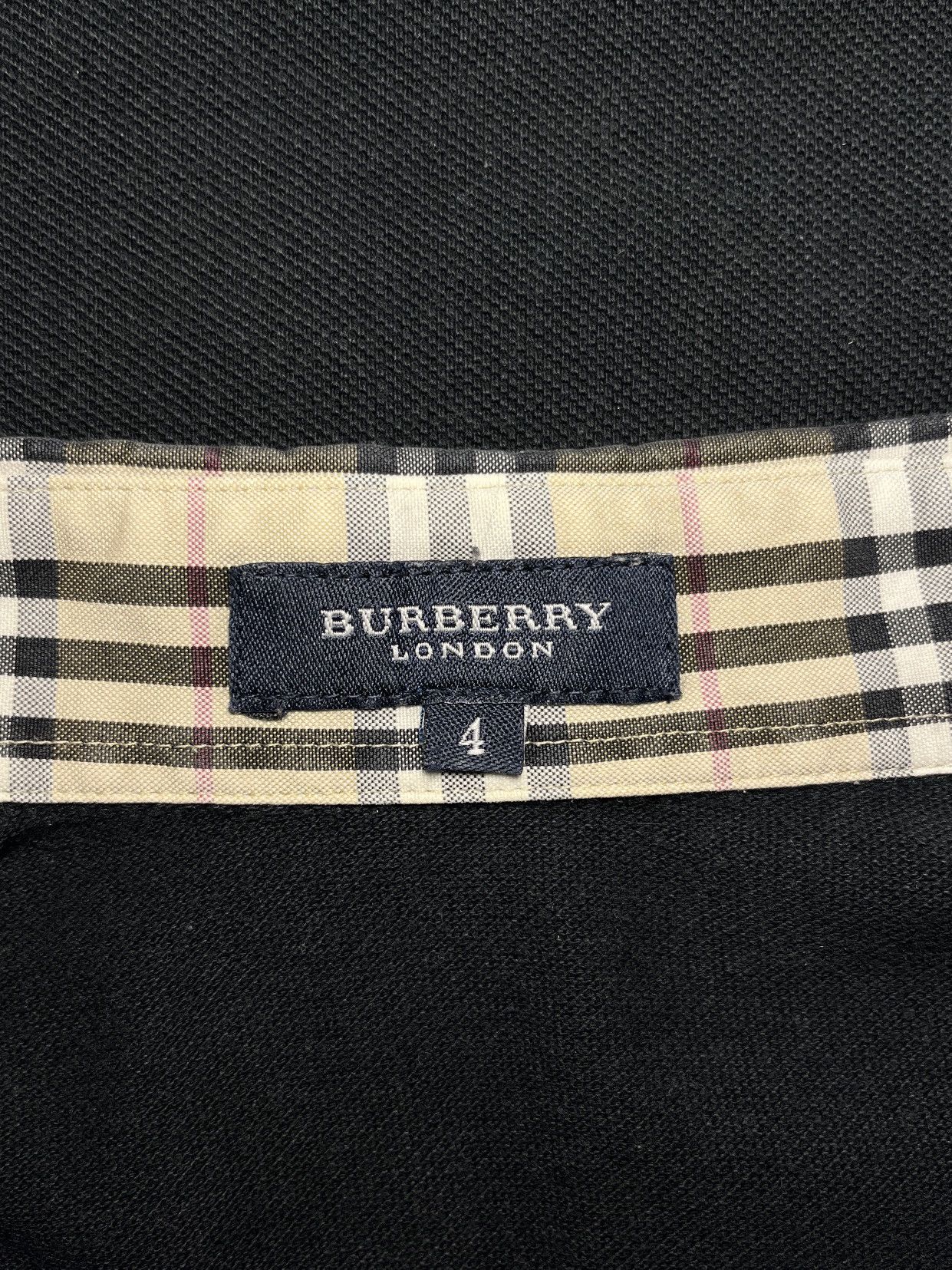 Burberry Burberry tartan polo collar t-shirt Size US M / EU 48-50 / 2 - 4 Thumbnail