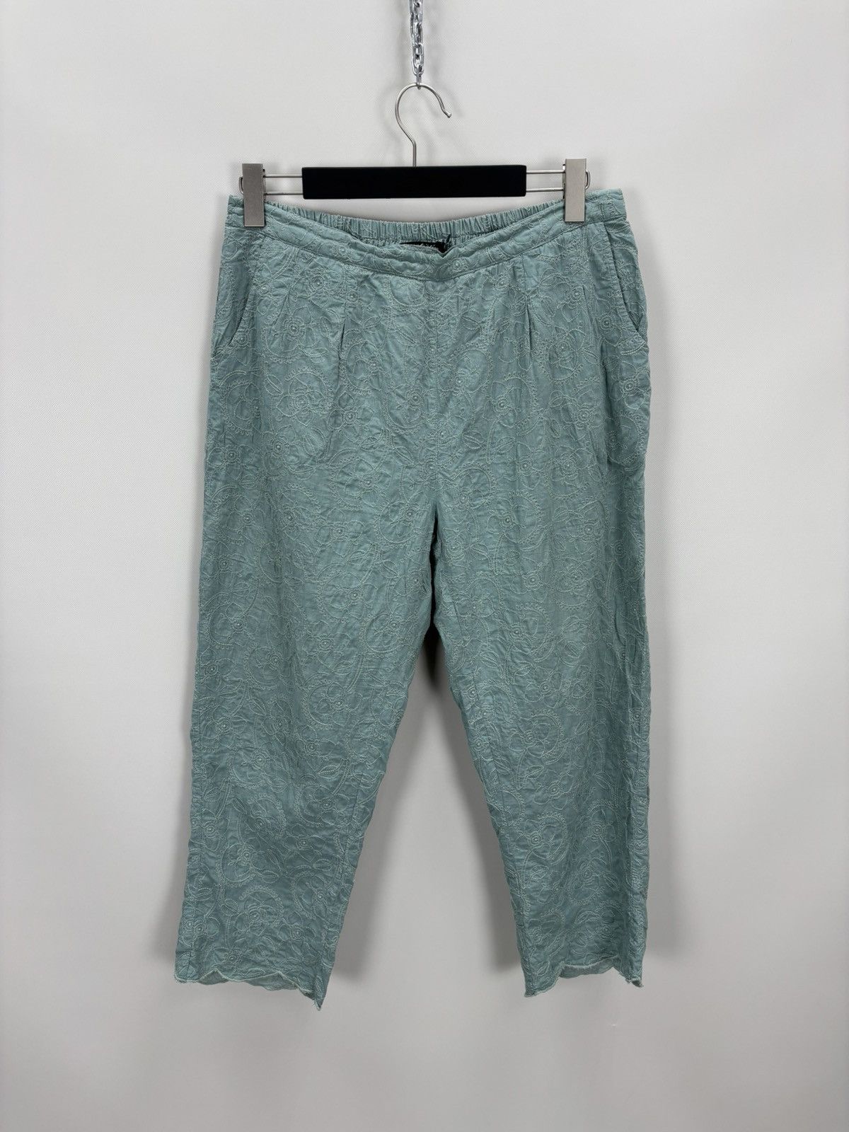 Gudrun Sjoden Womens pants Gudrun Sjoden Size L Color Turquoise Size 27" / US 4 / IT 40 - 1 Thumbnail