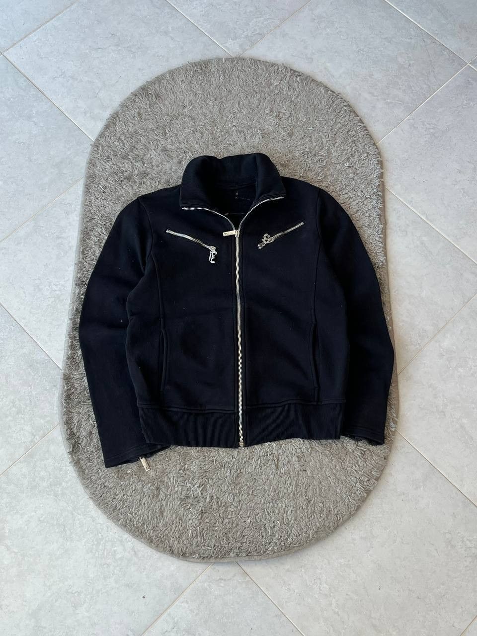 John Galliano JOHN GALLIANO Avant Garde Zip Skull Logo Black Color Size S Size US S / EU 44-46 / 1 - 3 Thumbnail