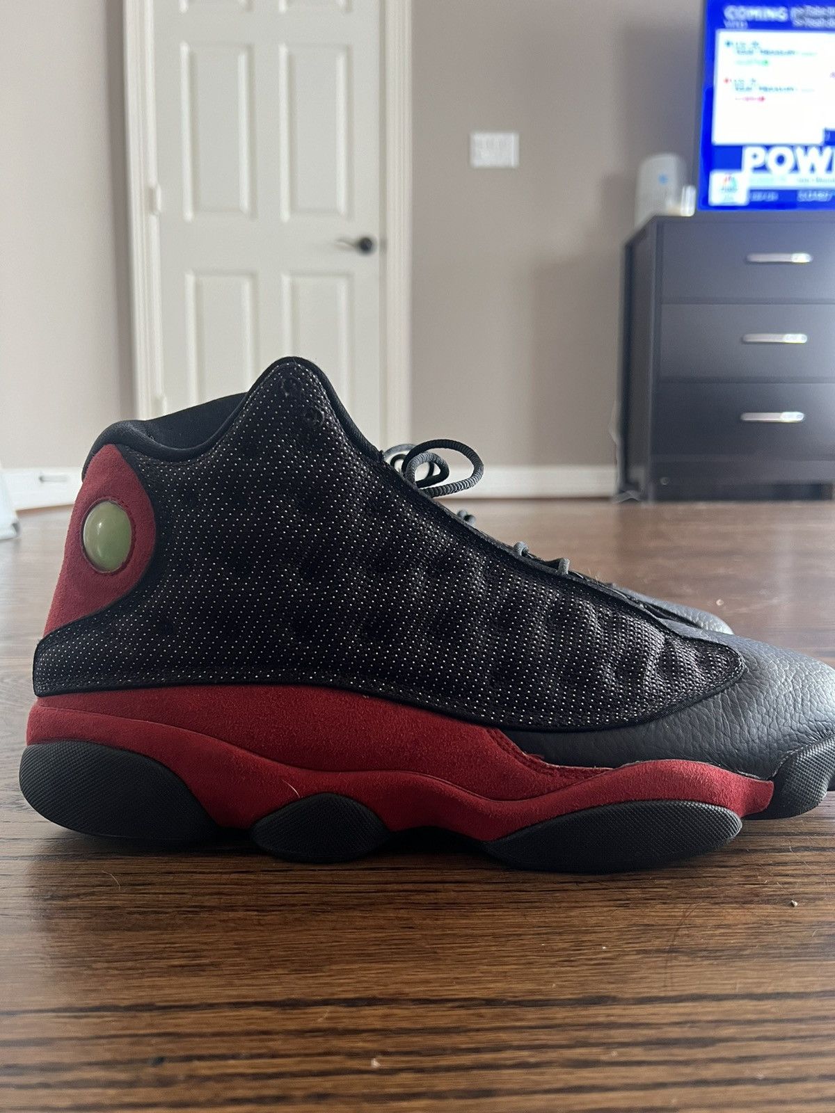Nike Retro Air Jordan 13s (black and red) Size US 13 / EU 46 - 5 Thumbnail