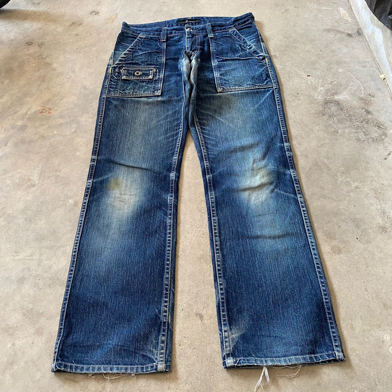 Johnbull Vintage Johnbull Bushpant Japanese Brand Distressed Denim Size US 31 - 3 Thumbnail