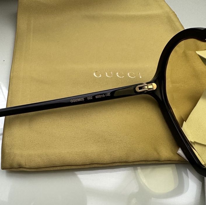 Gucci Gucci Heart Sunglasses Gg0360s Runway Luxury Logo Designer Grailed