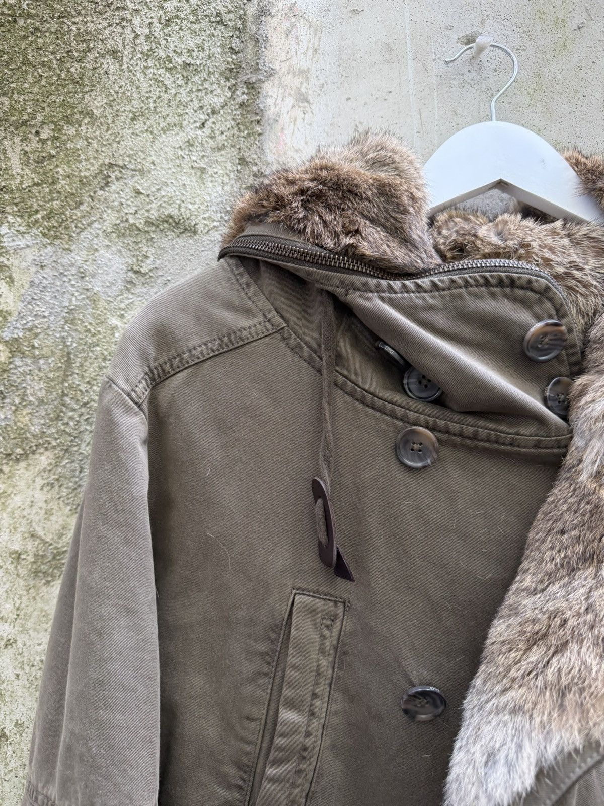 Dolce & Gabbana Dolce & Gabbana Rabbit Fur Lined Parka Size US M / EU 48-50 / 2 - 5 Thumbnail
