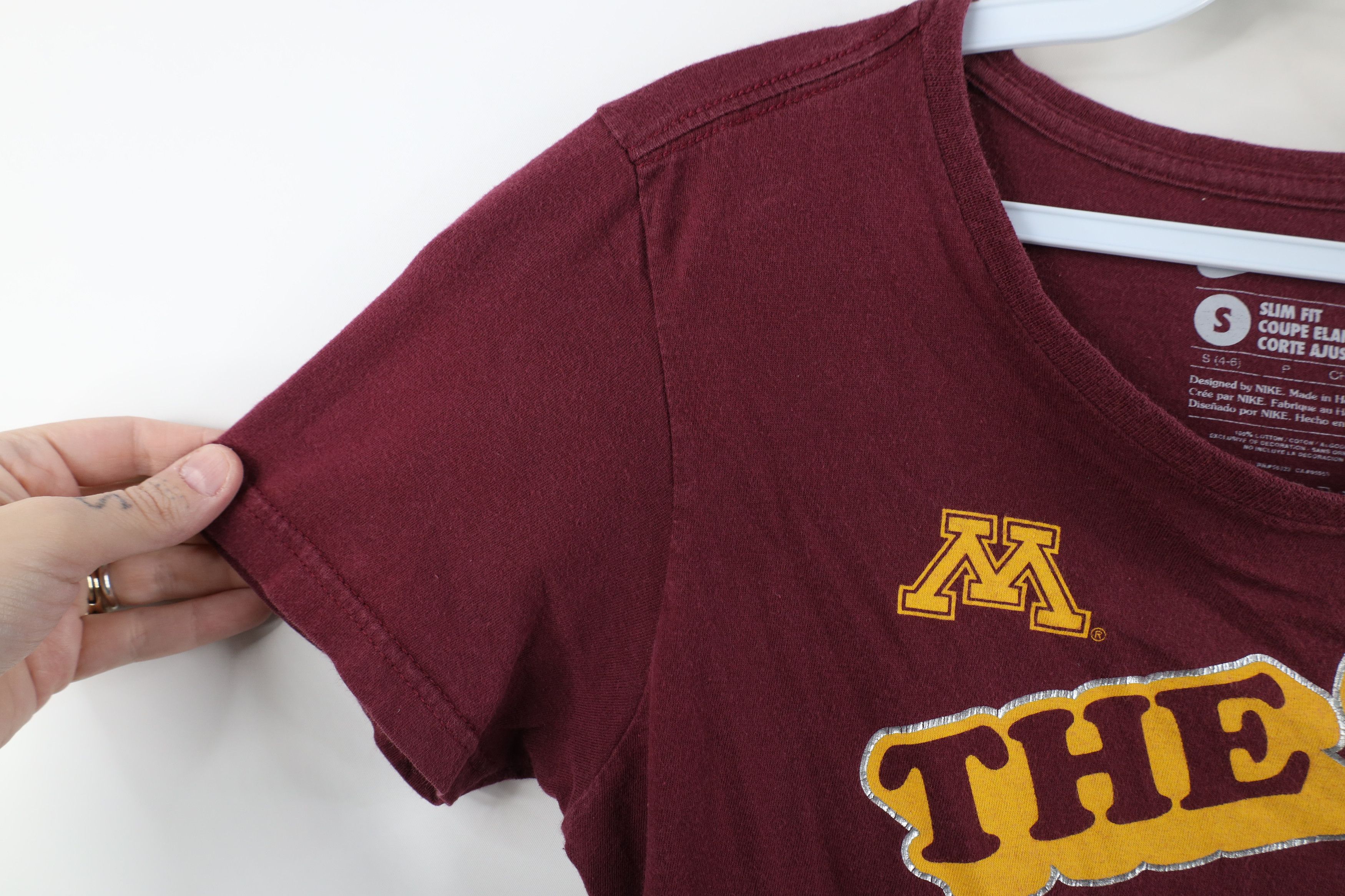 Nike Retro Y2K Nike Fit The U University of Minnesota T-Shirt Size S / US 4 / IT 40 - 8 Thumbnail