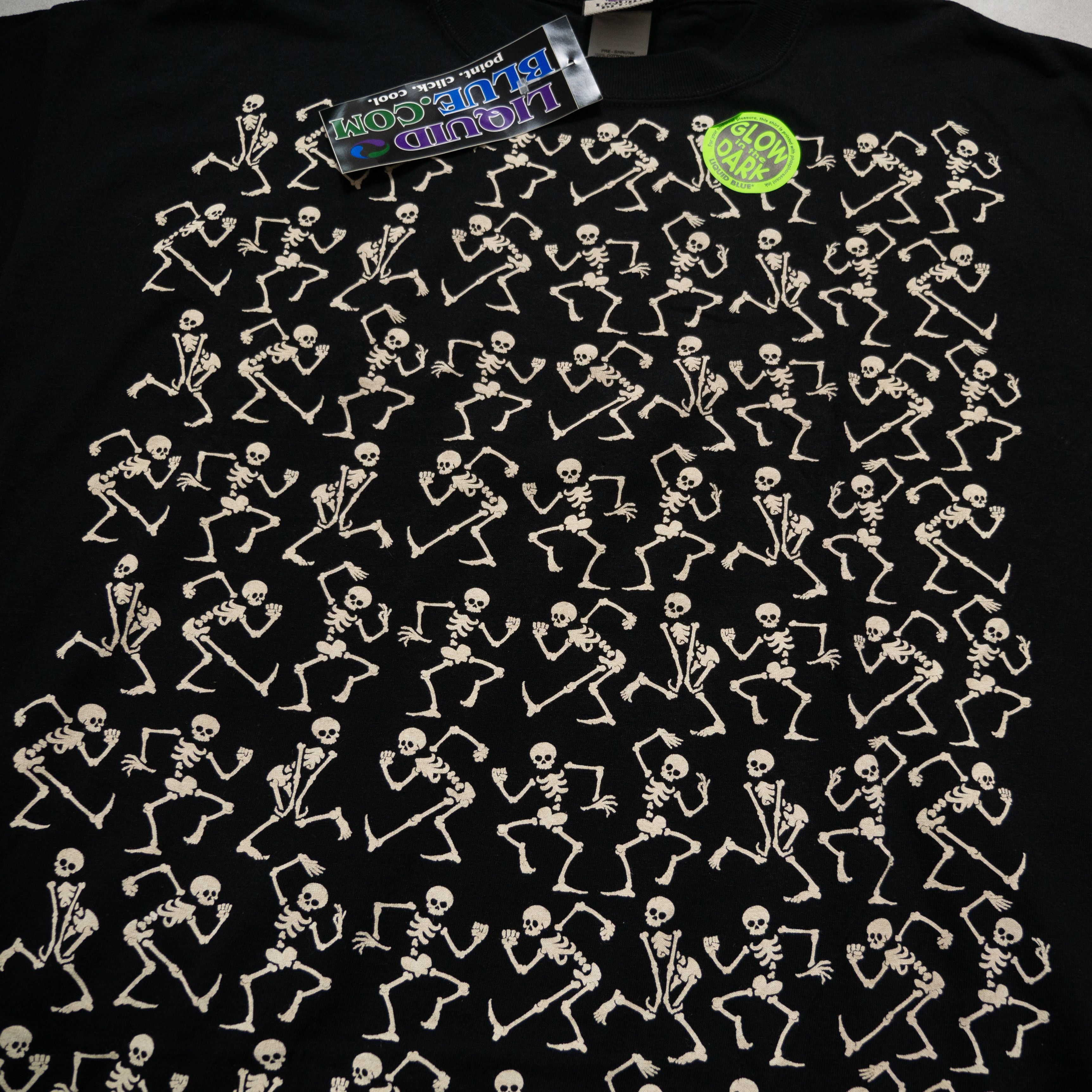 Liquid Blue × Vintage Vintage Liquid Blue Glow in Dark Dancing Dead Grateful XXL Size US XXL / EU 58 / 5 - 3 Thumbnail