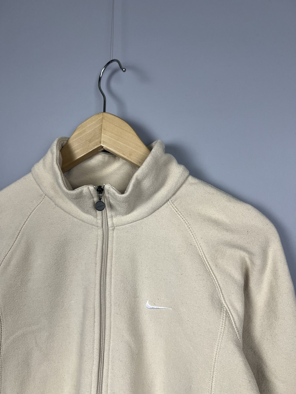 Nike × Vintage Vintage Nike Zip sweatshirt Solo Swoosh 2000s Y2K Size M / US 6-8 / IT 42-44 - 2 Thumbnail