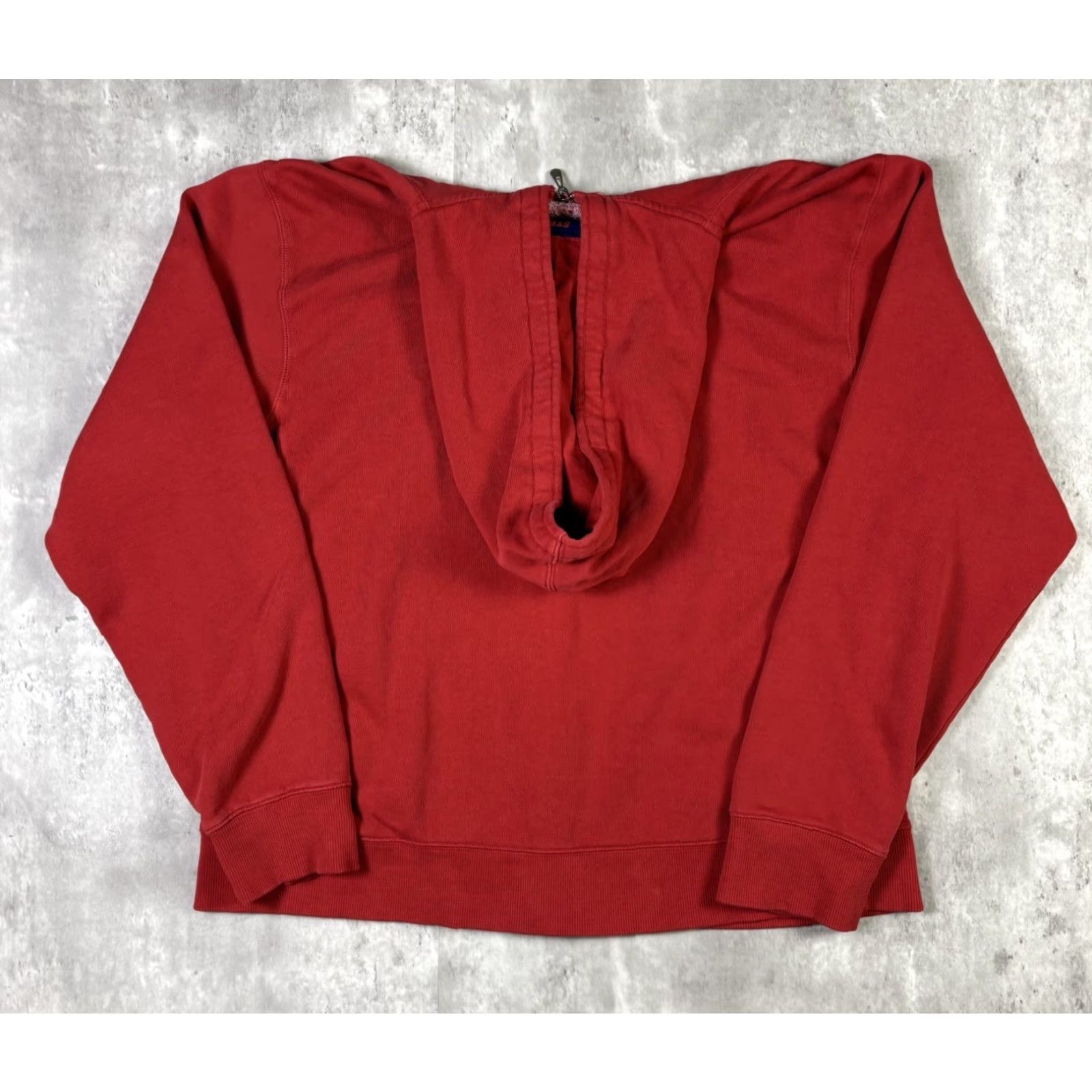 Vintage VINTAGE 90s Arkanasas University Full Zip Red Hoodie Mens L Size Size US L / EU 52-54 / 3 - 2 Thumbnail