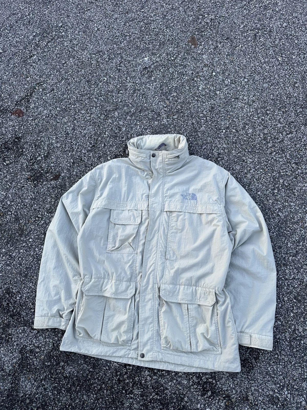 The North Face 👹The North Face Cream Utility Jacket Size US XL / EU 56 / 4 - 7 Thumbnail
