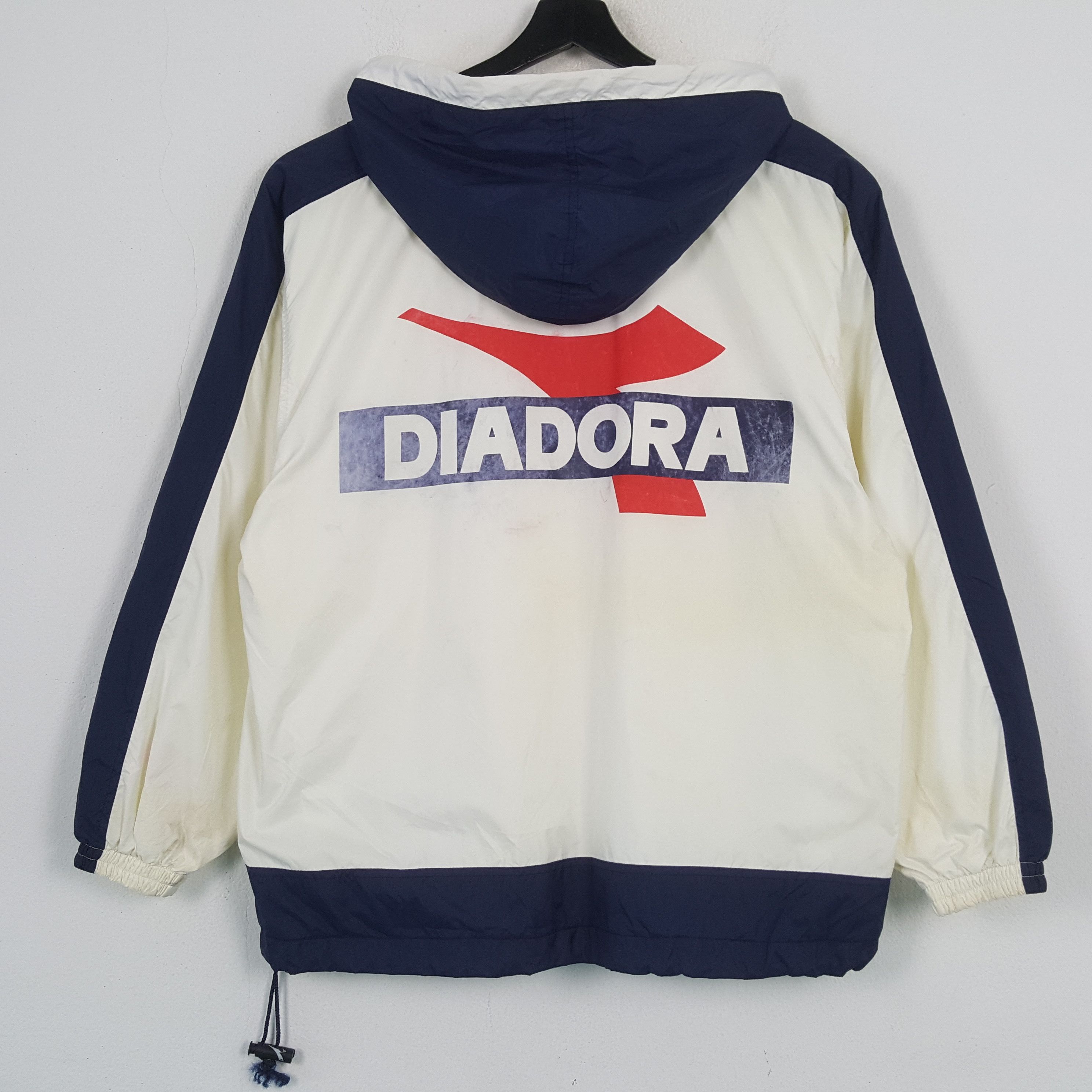 Diadora DIADORA Sportswear Style Half Zipper Jacket C287N27 Size US L / EU 52-54 / 3 - 3 Thumbnail