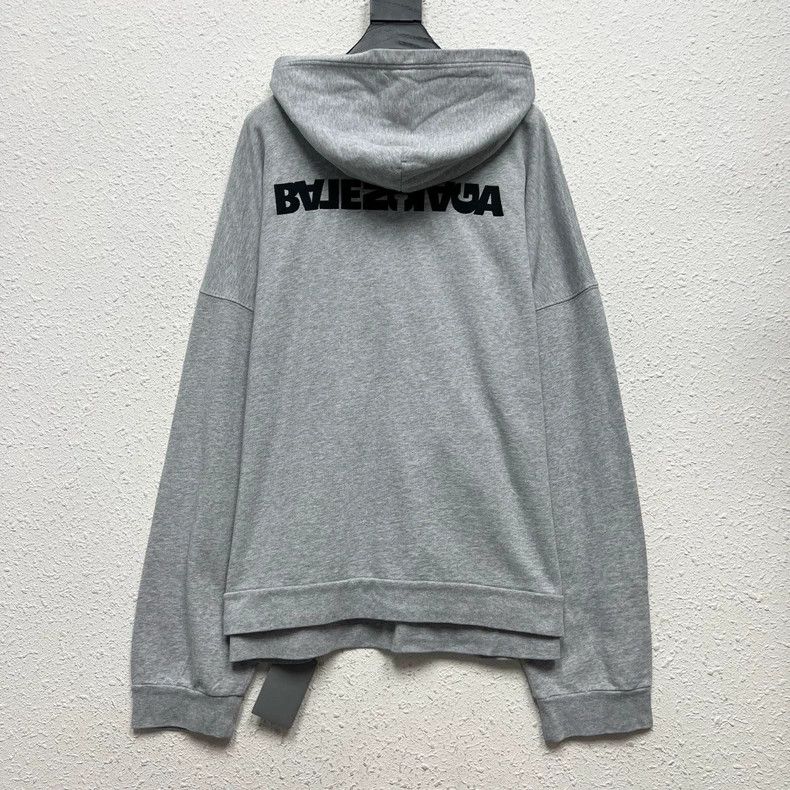 Balenciaga Balenciaga Inverted LOGO embroidered hoodie Size US S / EU 44-46 / 1 - 2 Thumbnail
