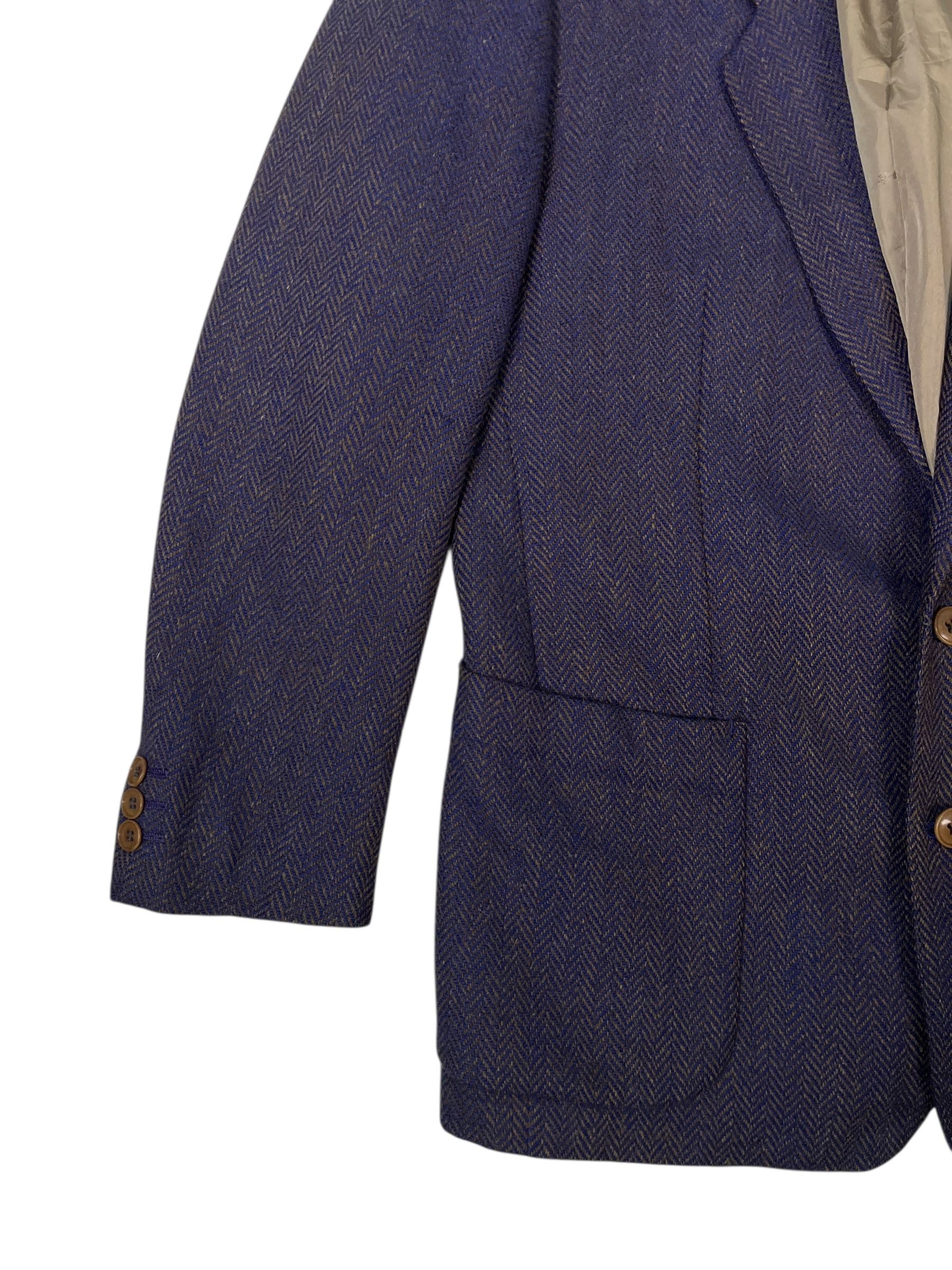 Kenzo Vintage Kenzo Herringbone Wool Jacket Made in Japan Size 42R - 4 Thumbnail