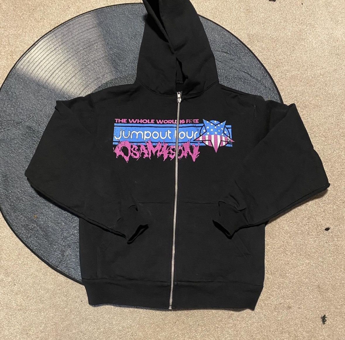 Osamason Osamason jumpout tour zip up hoodie Size US S / EU 44-46 / 1 - 1 Thumbnail