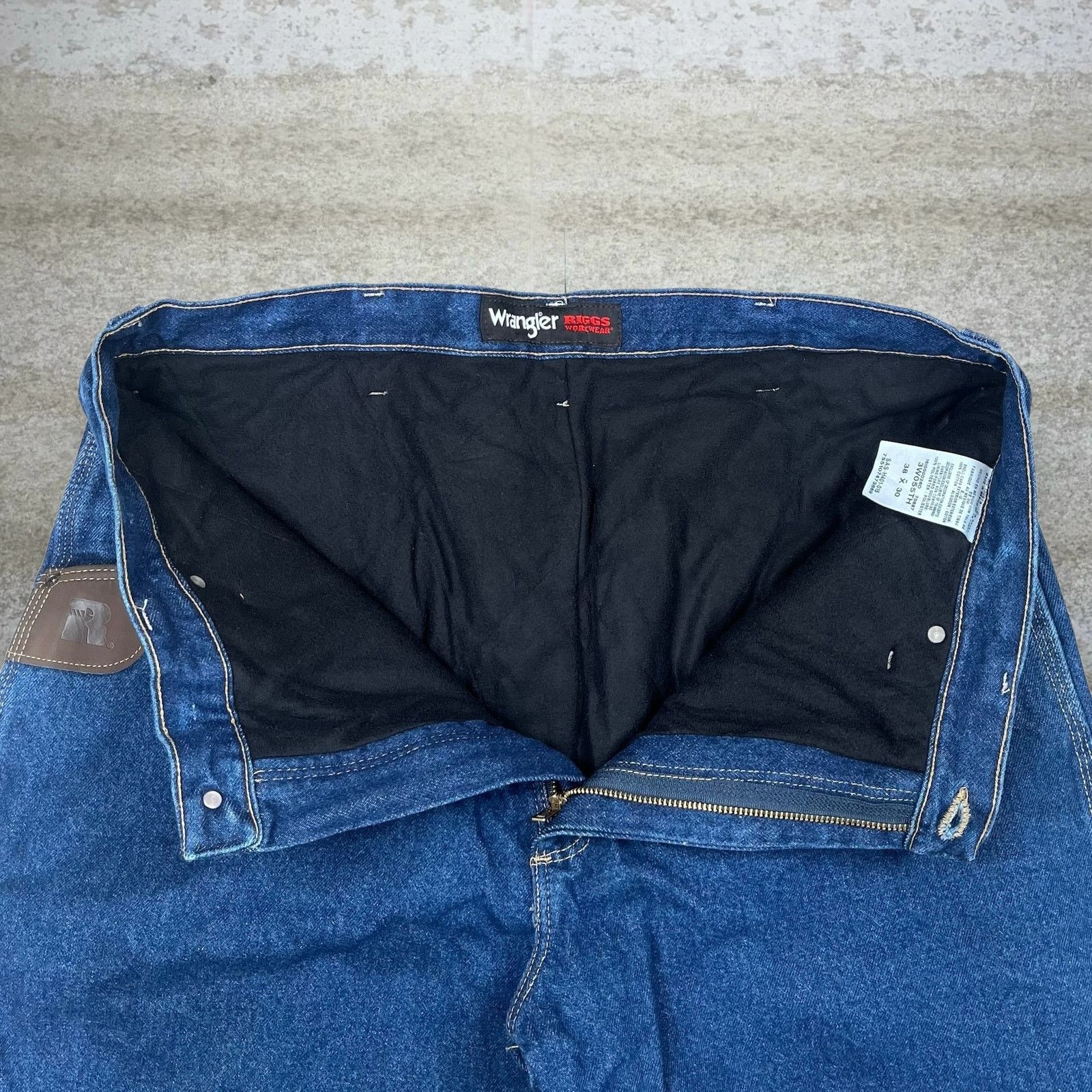 Wrangler Vintage Y2K Wrangler Riggs Jeans 38x30 Relaxed Medium Wash Size US 38 / EU 54 - 4 Thumbnail