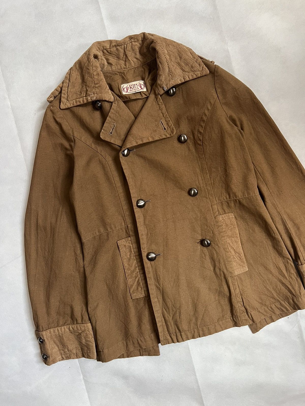 Japanese Brand Kin Dress Maker Double Collar Japanese Brand Women's Coat Size M / US 6-8 / IT 42-44 - 7 Thumbnail
