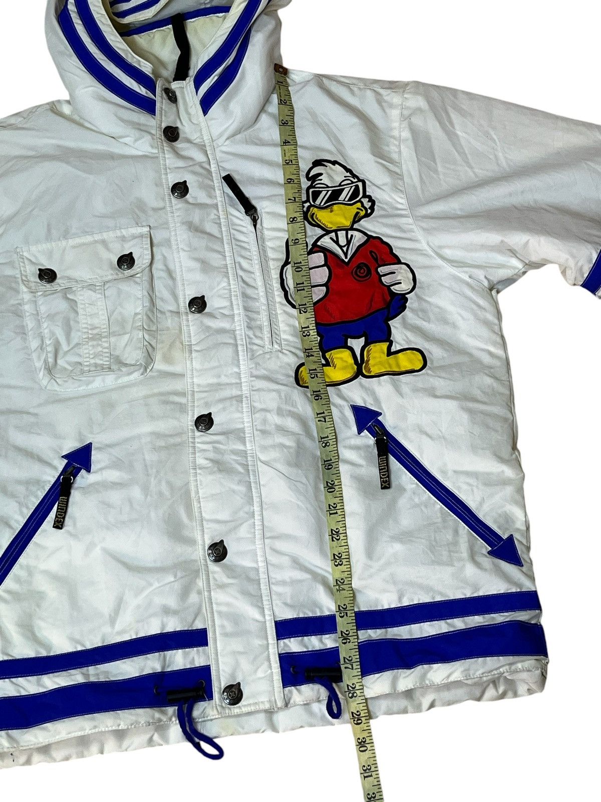 Japanese Brand VINTAGE WINDEX CRASHD DUCKS BIG LOGO EMBROIDERY SKI JACKET Size US L / EU 52-54 / 3 - 15 Thumbnail