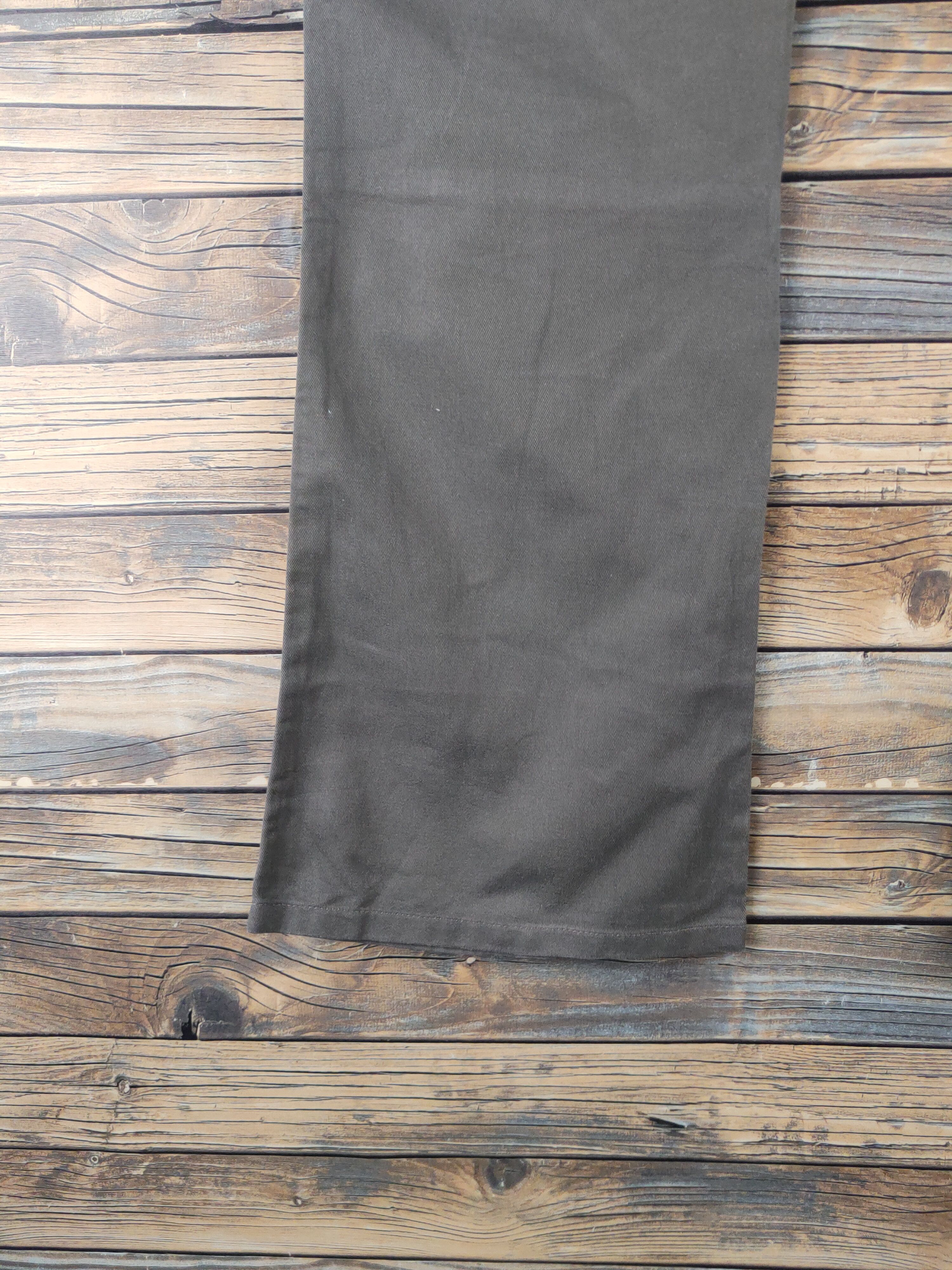 Japanese Brand DL Root Three Dark Olive Multipocket Cargo Pants #1911 Size 33" - 9 Thumbnail