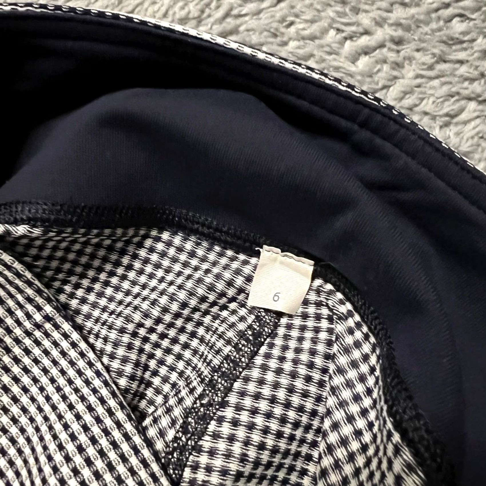 Lululemon Lululemon Leggings Capri Womens 6 Gingham Crop White Capris? Size 28" / US 6 / IT 42 - 5 Thumbnail