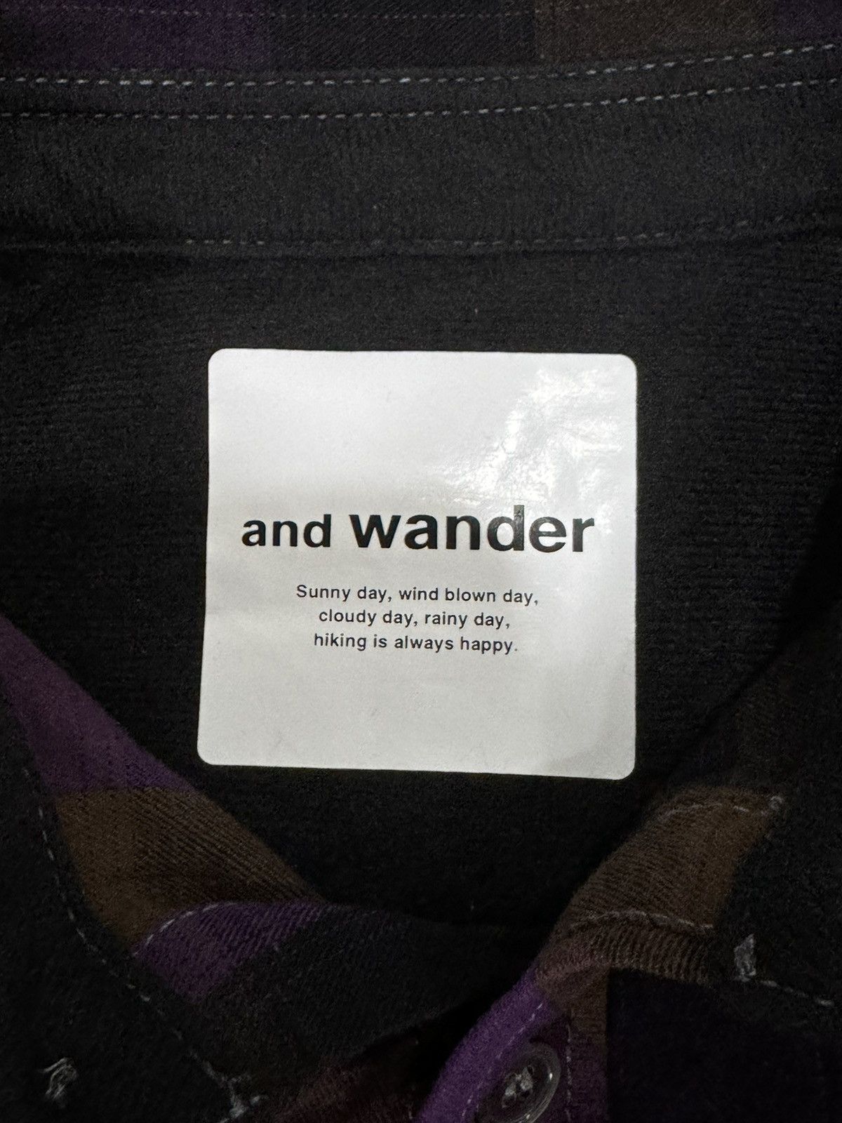 And Wander and wander thermonel check flannel Size US XL / EU 56 / 4 - 6 Thumbnail