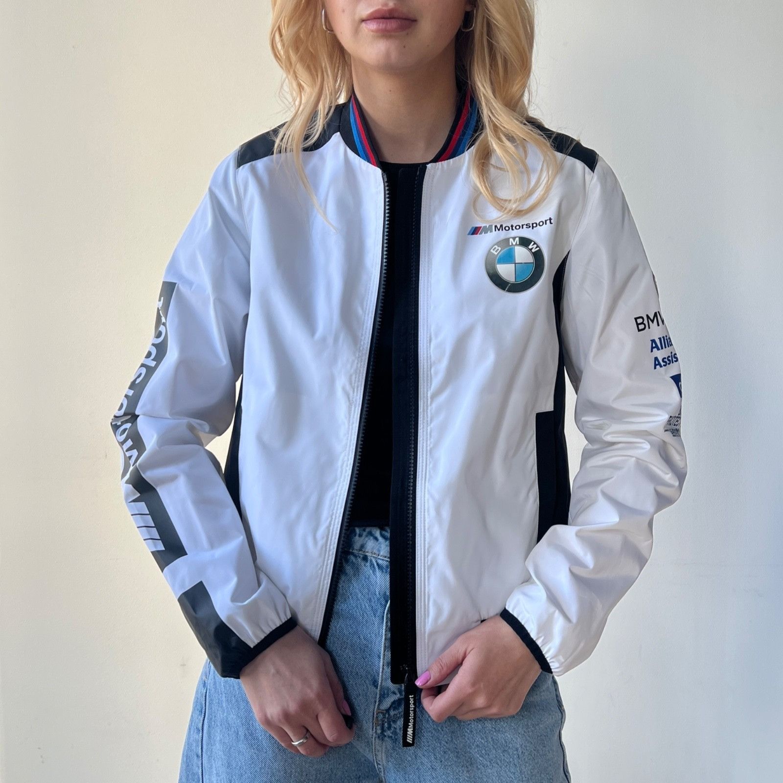 BMW BMW Motorsport Team Bomber Jacket Racing 0008BC Size S / US 4 / IT 40 - 3 Thumbnail