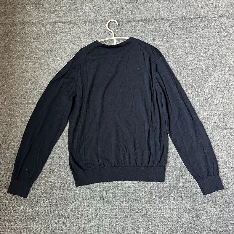 Loewe LOEWE Dark blue pure wool knit sweater Size US XL / EU 56 / 4 - 1 Thumbnail