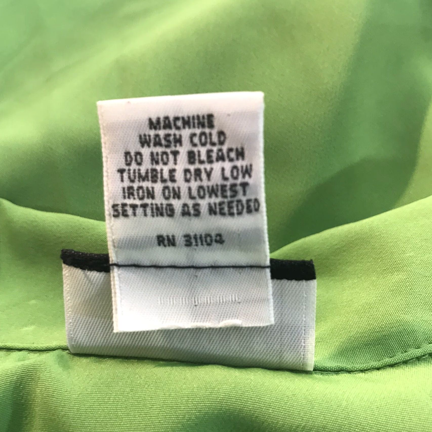 Vintage Kim Rogers Lime Green Button Up Dress Shirt Womens Size M Size M / US 6-8 / IT 42-44 - 8 Thumbnail