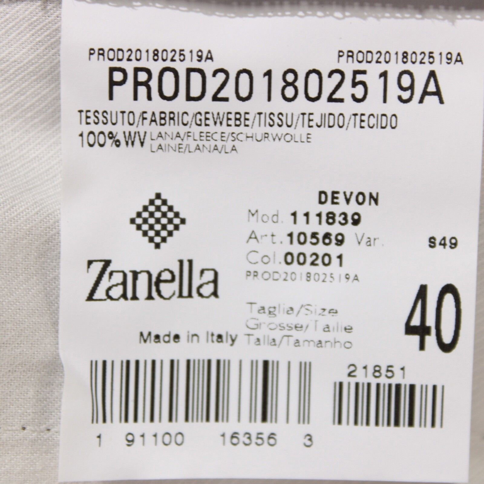 Zanella Zanella New with tags Dress Pants Size 40 US In Brown Size US 40 / EU 56 - 5 Thumbnail