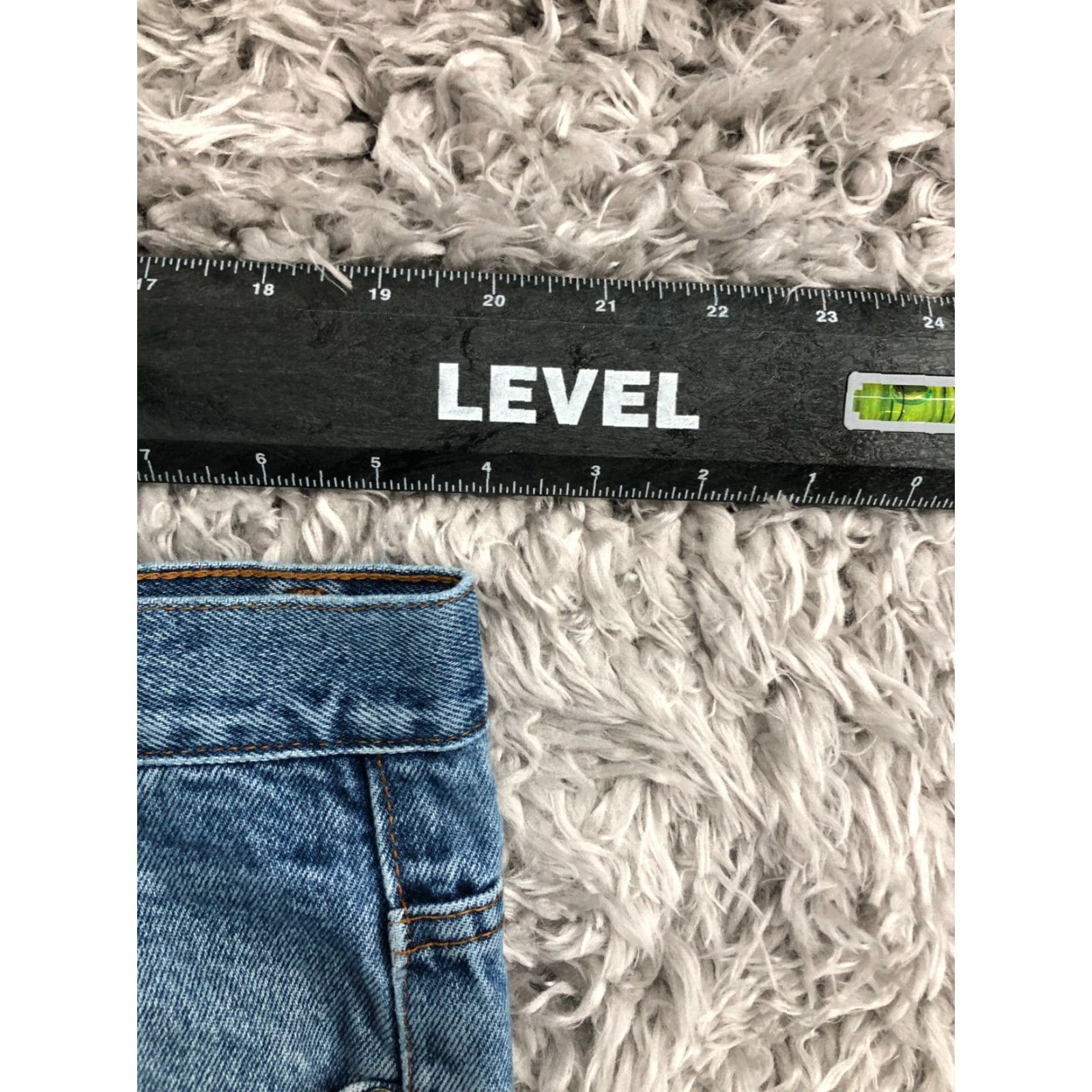 Vintage Member's Mark Jeans Solid Blue 42x30 Mens Mid Rise Regular Fit 5-Pocket Denim Cotton Blend Belt Loops Vintage? No. Size US 42 / EU 58 - 2 Thumbnail