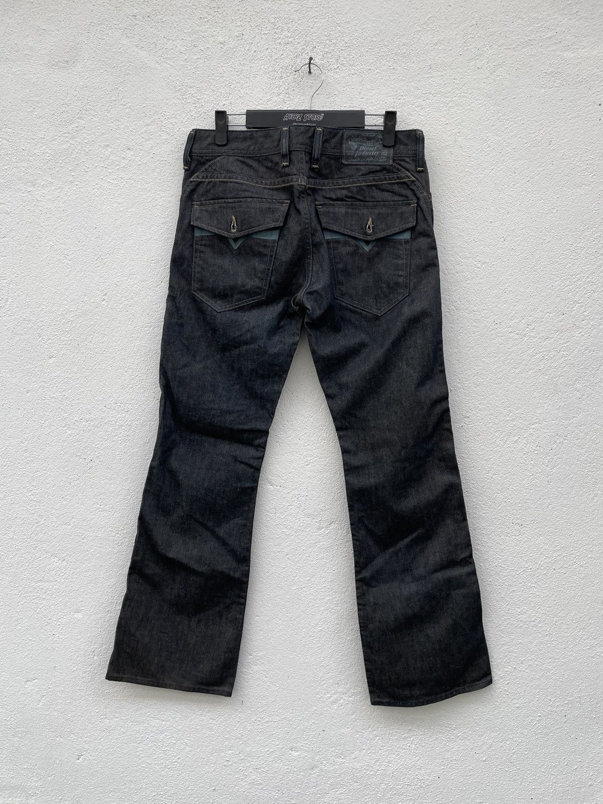 Diesel Vintage Y2K Diesel Ruky Flare Denim Jeans Size US 32 / EU 48 - 9 Thumbnail