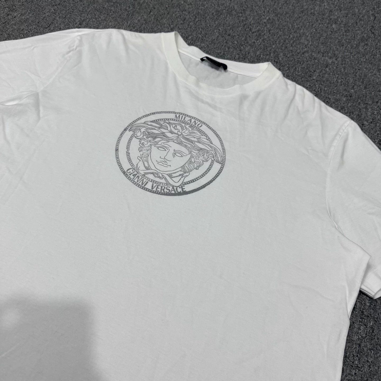 Versace Versace White Medusa 6XL Chest Tee Size XL / US 12-14 / IT 48-50 - 3 Thumbnail