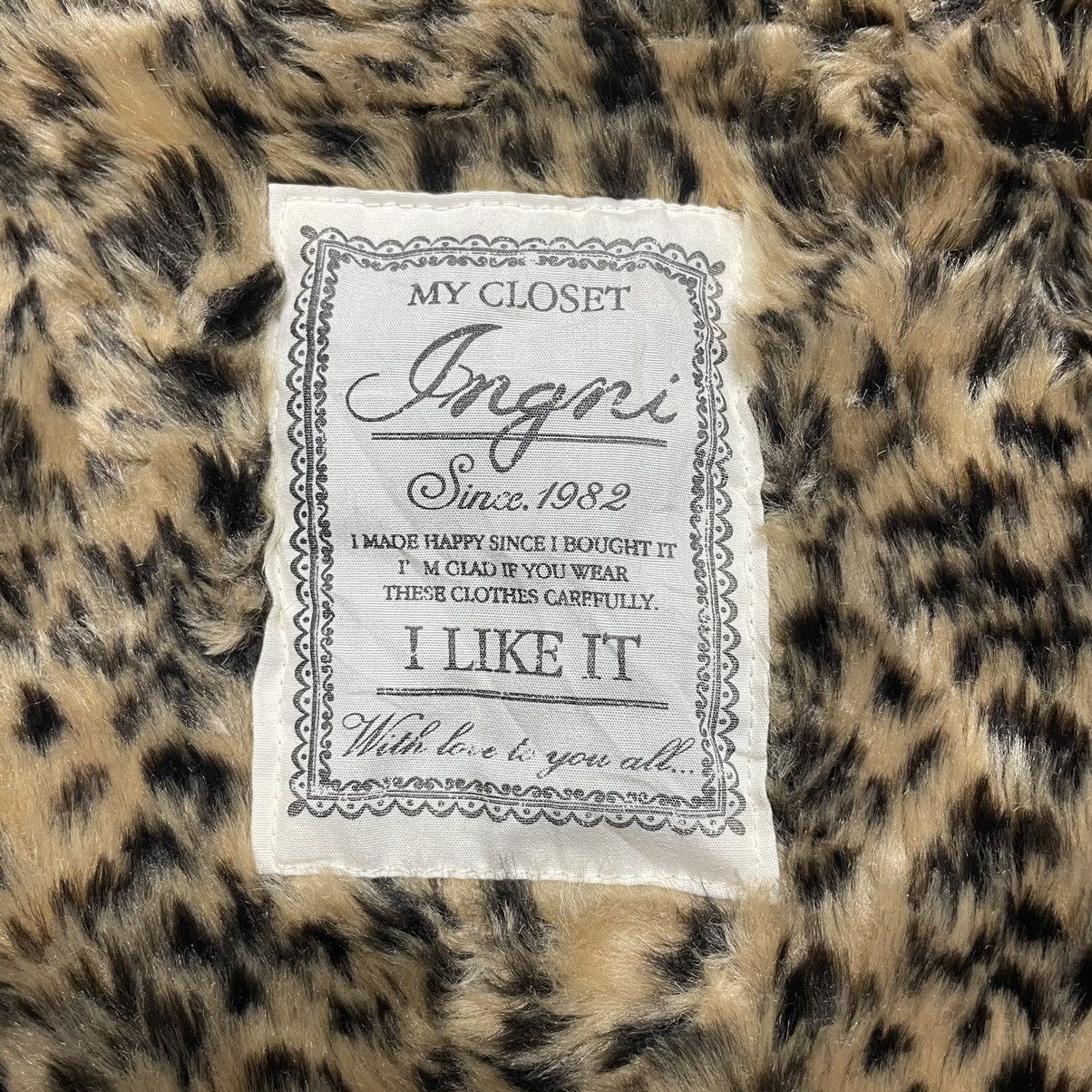 If Six Was Nine 🇯🇵 INGNI LEOPARD FUR SHERPA MULTIPOCKET HOODIE PARKA JACKET Size M / US 6-8 / IT 42-44 - 14 Thumbnail