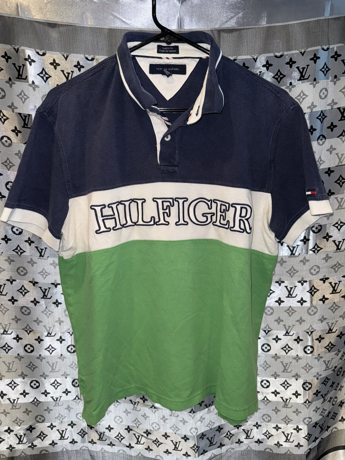 Tommy Hilfiger Vintage Tommy Hilfiger Embroidered Polo Size Large Size US L / EU 52-54 / 3 - 1 Thumbnail