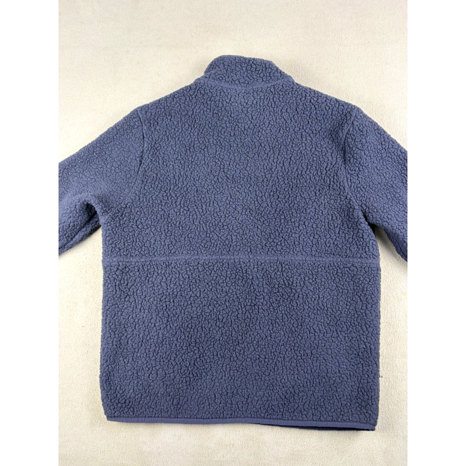Patagonia Patagonia Sweater Pullover Fleece Womens Size M Blue Retro Pile Jacket Collared Long Sleeve Regular Closet Shirt Size M / US 6-8 / IT 42-44 - 4 Thumbnail