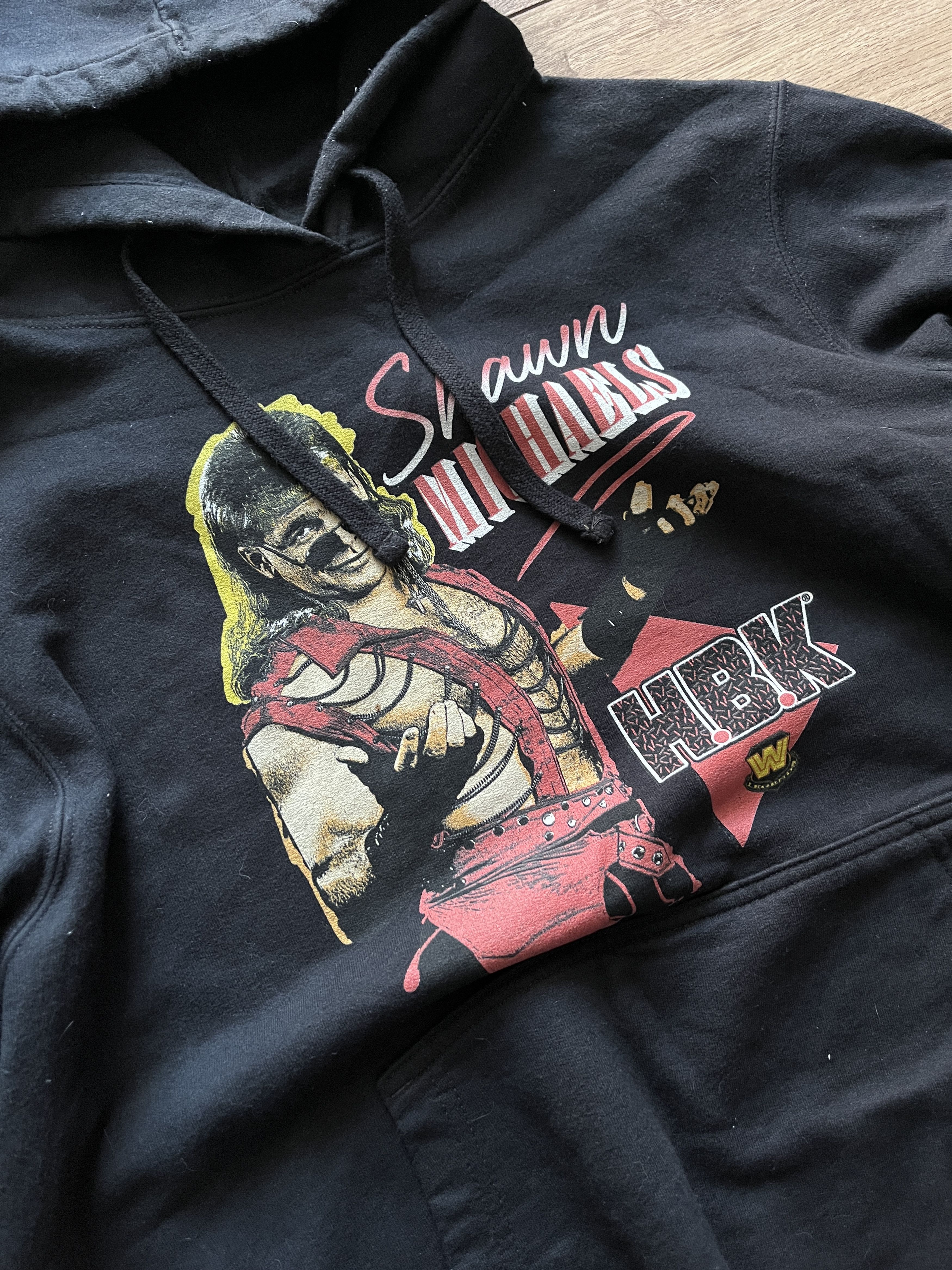 Vintage × WWE × WWF Vintage WWF HBK Shawn Michaels Hoodie WWE Size US M / EU 48-50 / 2 - 4 Thumbnail