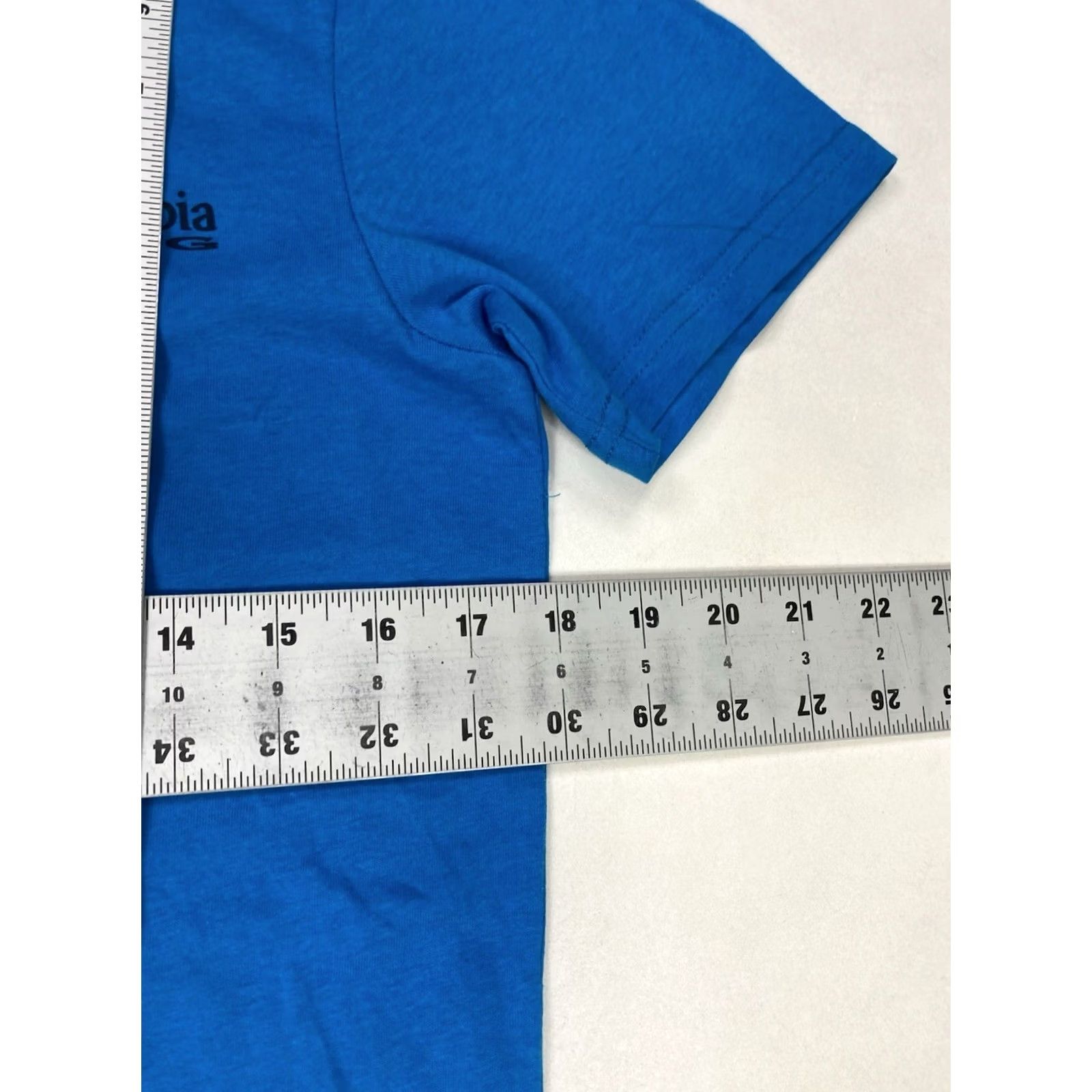 Vintage Columbia T-Shirt Men Small Blue Graphic Fish Marlin PFG Performance Crew Neck Short Sleeve Shirt Size US S / EU 44-46 / 1 - 6 Thumbnail