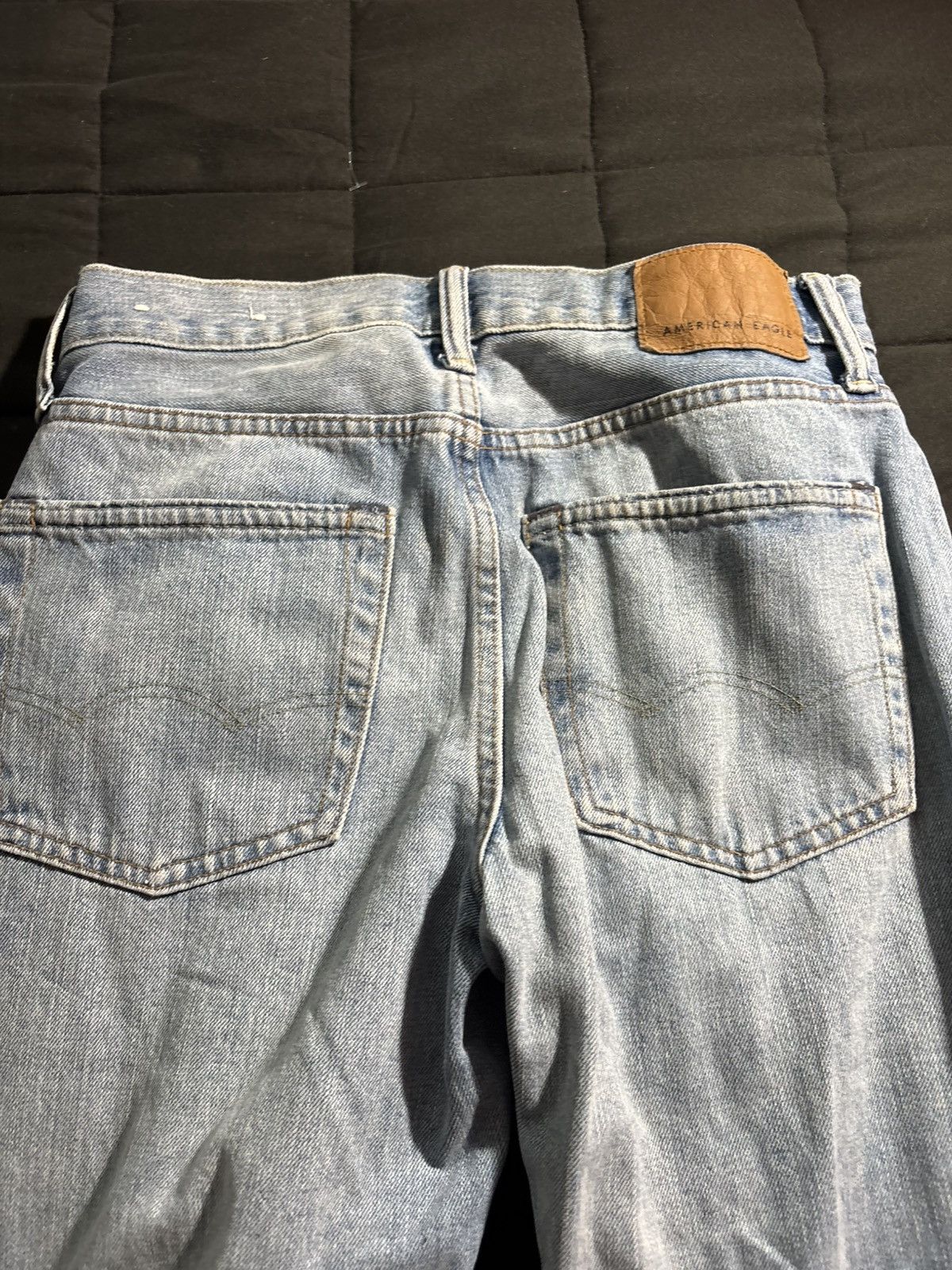 American Eagle Outfitters American Eagle Light Wash Jeans Size US 28 / EU 44 - 3 Thumbnail