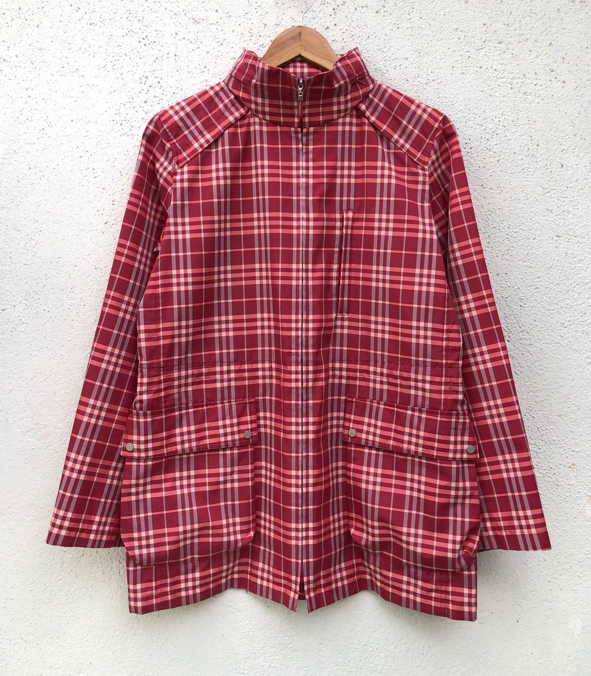 Burberry Burberry London Tartan Nylon Parka Jacket Hoodie Size US M / EU 48-50 / 2 - 5 Thumbnail