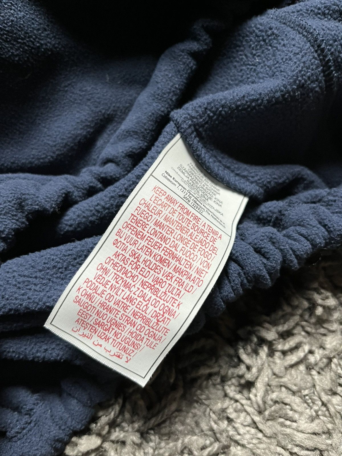 Nike Vintage Nike England Rugby Player Issue Fleece 1/4 Zip O2 Size US XL / EU 56 / 4 - 6 Thumbnail