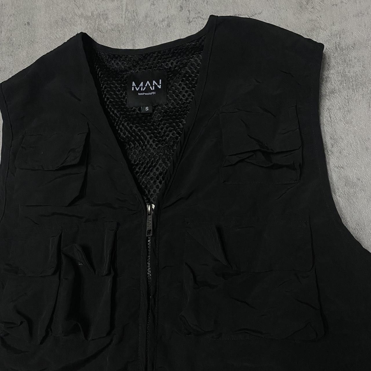 Other Black MAN Brand gilet #gilet Size US S / EU 44-46 / 1 - 2 Thumbnail