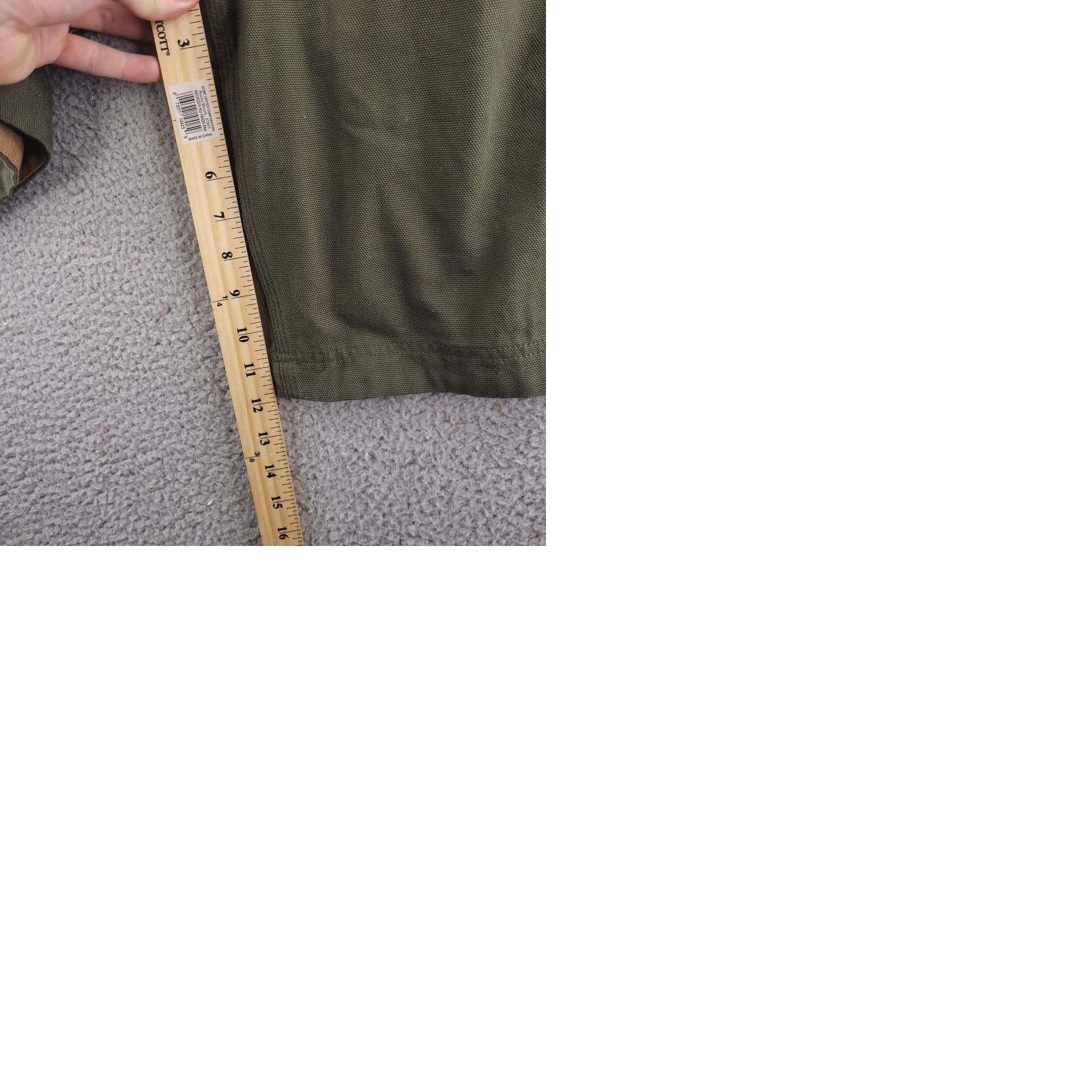 Vintage Duluth Cargo Shorts Mens 44 Green Canvas Cotton THICK Heavyweight Rugged Workwear Pockets Regular Size US 44 / EU 60 - 9 Thumbnail
