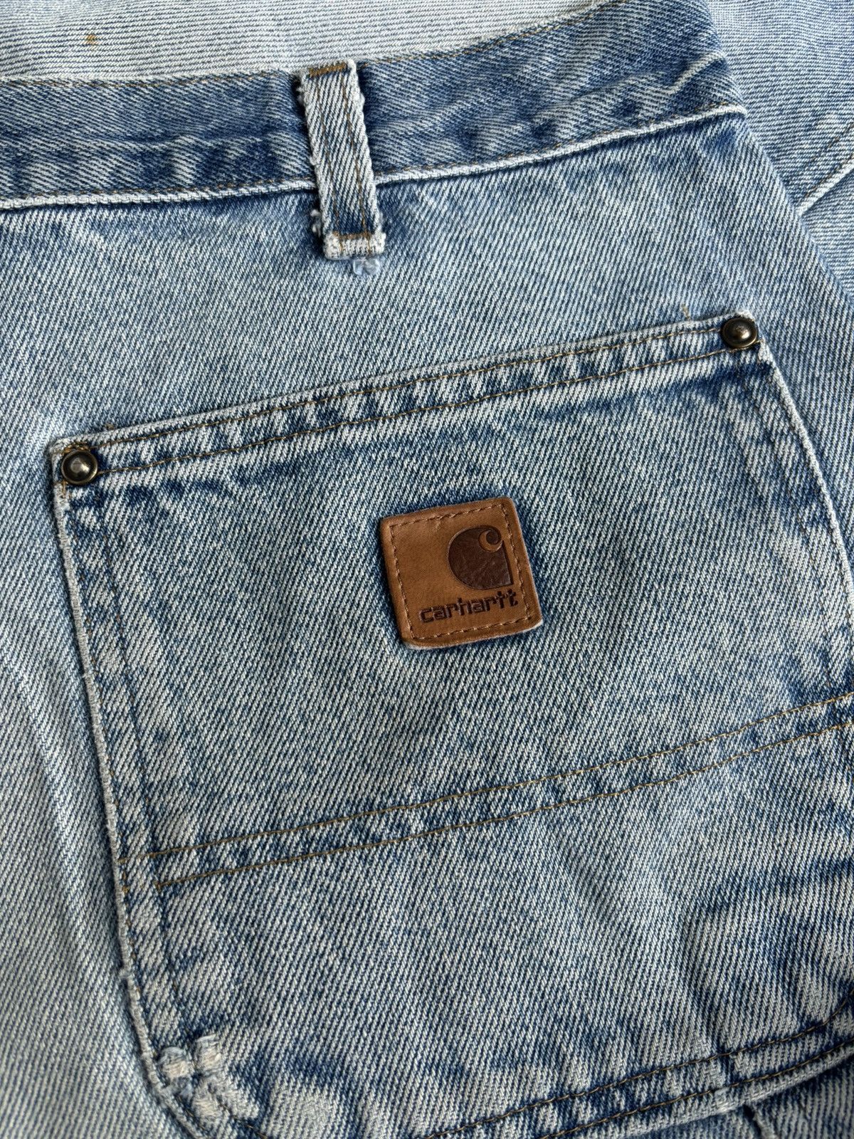 Carhartt ⚒️SOLD⚒️faded carhartt double knee B73 size 36 Size US 36 / EU 52 - 3 Thumbnail
