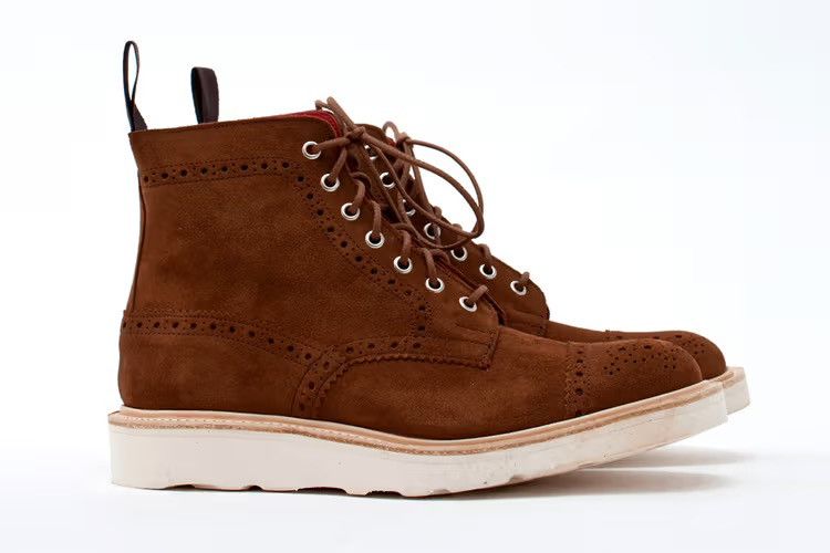 Junya Watanabe Junya Watanabe Man Tricker Snuff Repello Toe Cap Brogue Size US 10.5 / EU 43-44 - 1 Thumbnail
