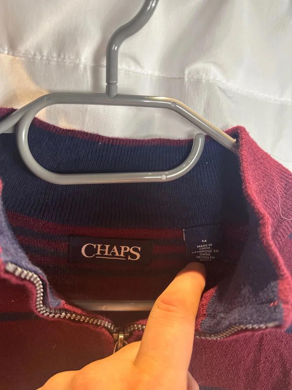 Chaps Chaps 1/4 Zip Size US M / EU 48-50 / 2 - 4 Thumbnail