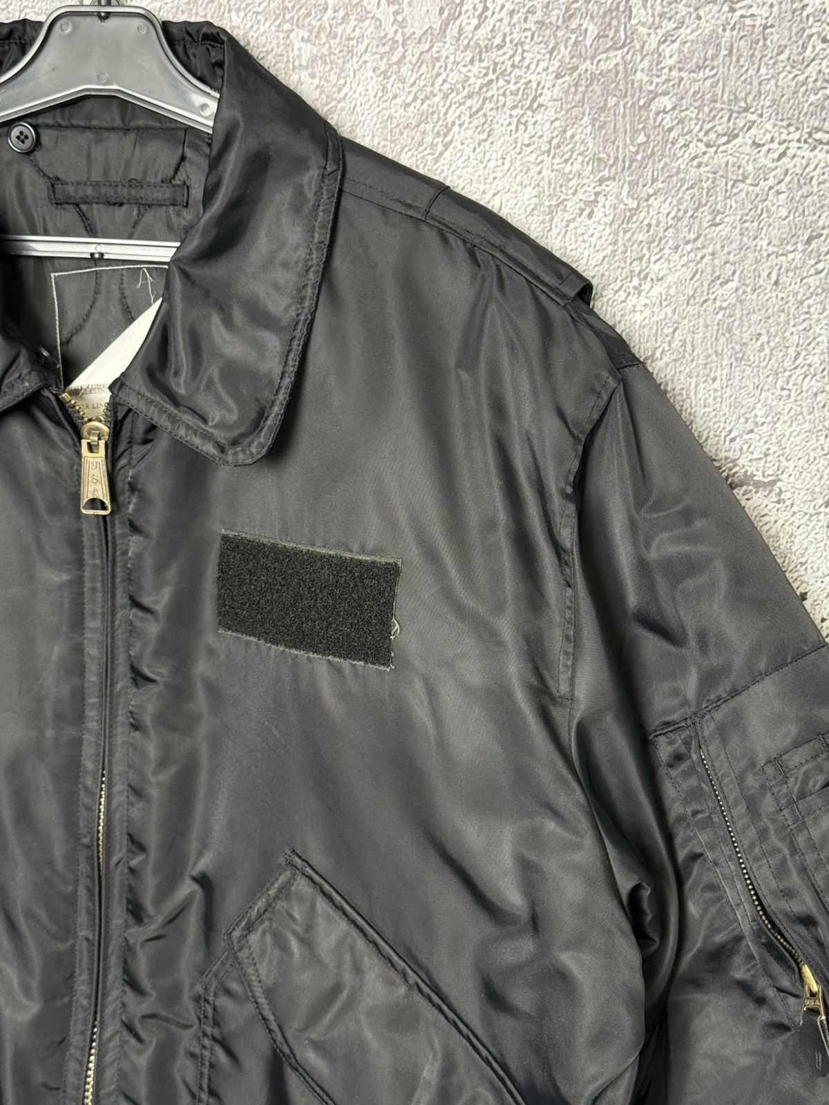 Alpha Industries CWU 45/P Flight Nylon Bomber Jacket USA Military Style MA-1 Size US M / EU 48-50 / 2 - 11 Thumbnail